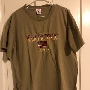 Embroidered U.S tee shirt
